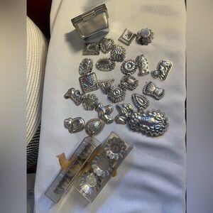 Vintage Tin Metal Candy Chocolate Pastry Molds Mini Set of 57 1967